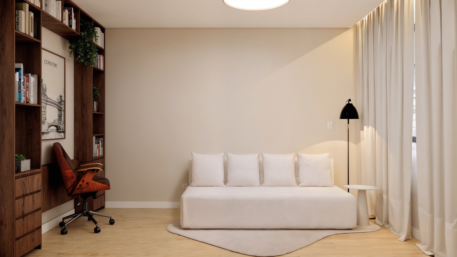 Casa Horizonte, home office