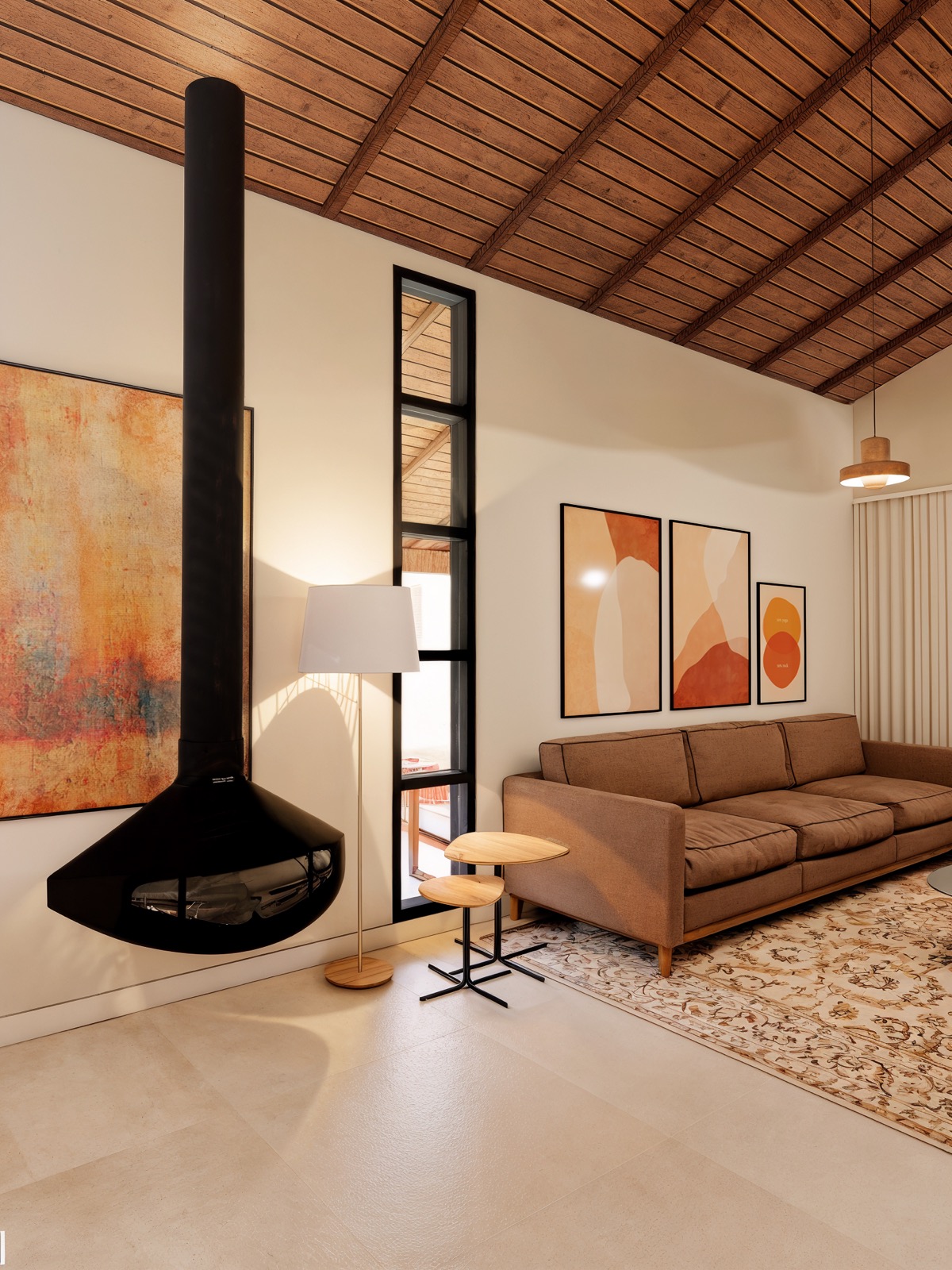 Casa Horizonte, detalhe de marcenaria