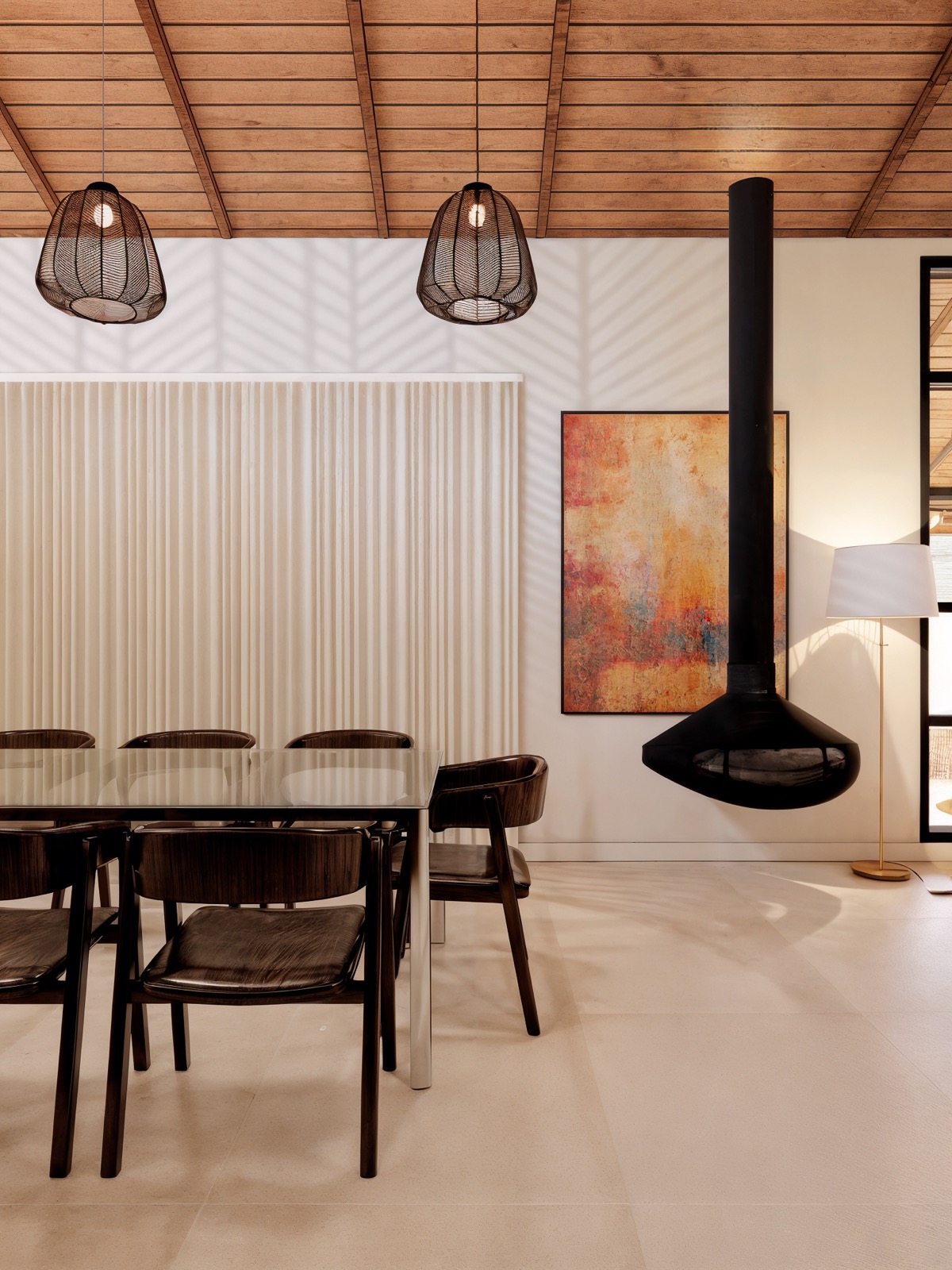 Casa Horizonte, sala, visão geral